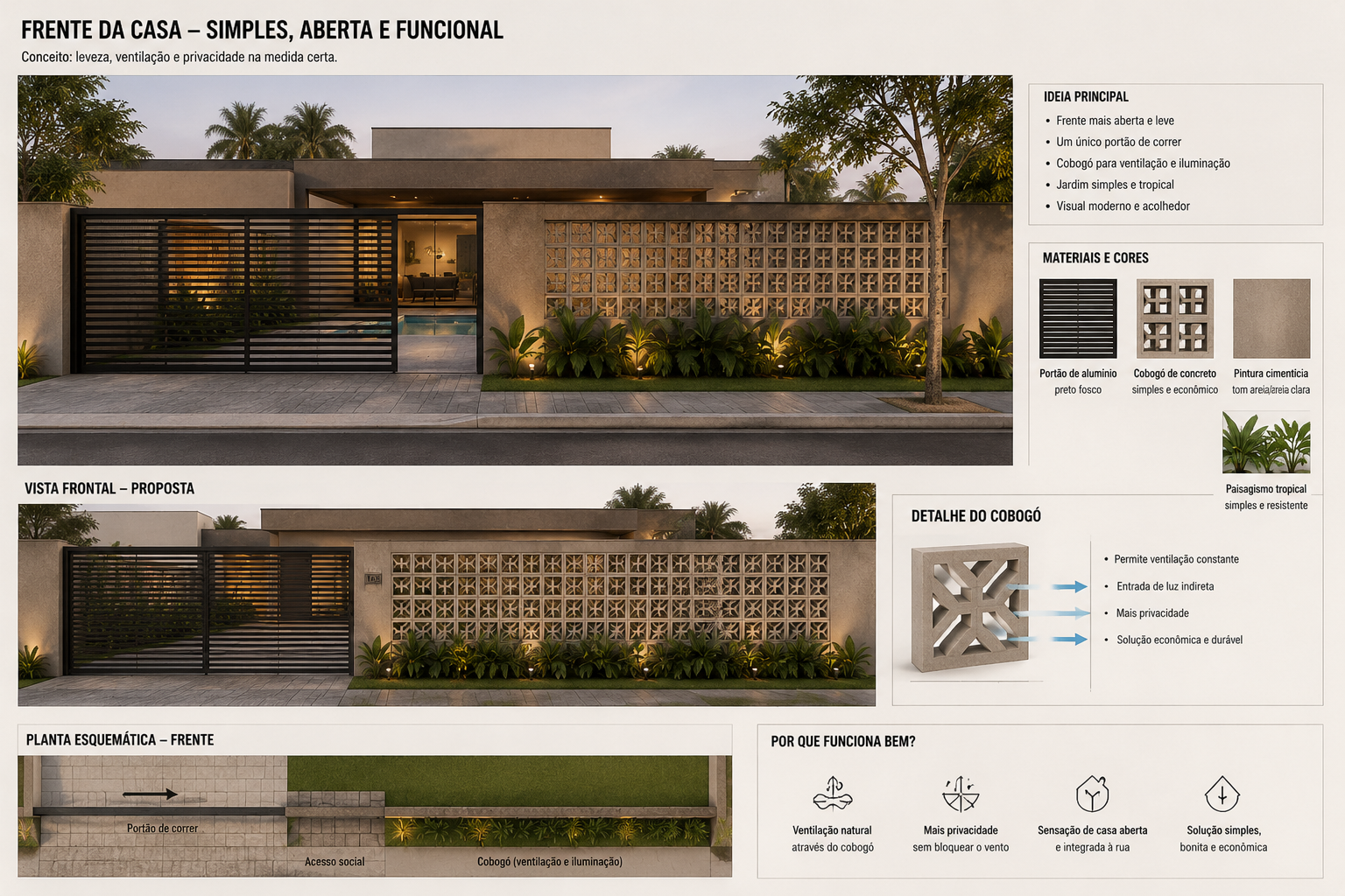 Projeto com piscina Casa EcoRefúgio